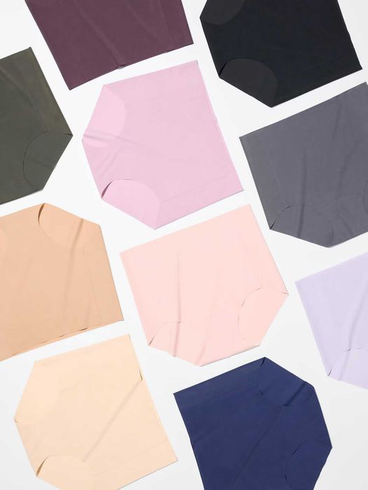 Uniqlo AIRism бесшовные трусы на высокой посадке М
