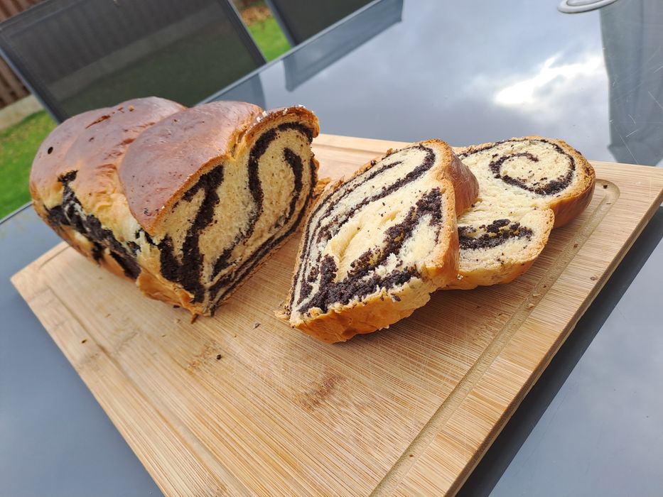 Cozonac de casa nuca,mac,rahat,nutella