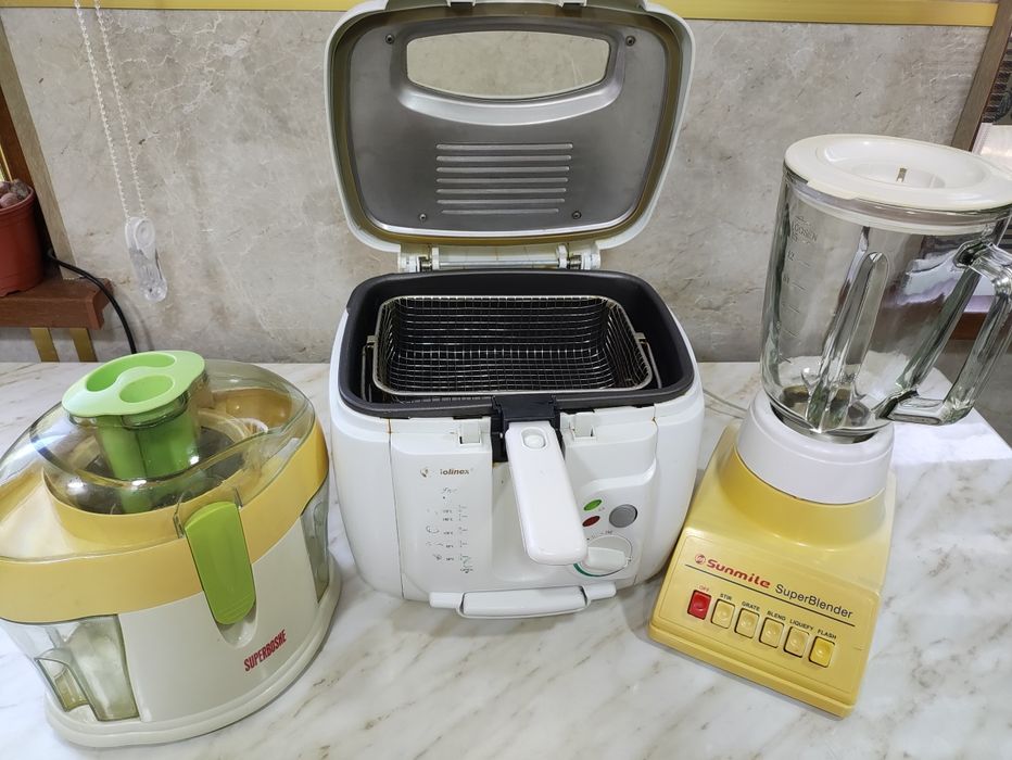 Соковыжималка, фритюрница, блендер