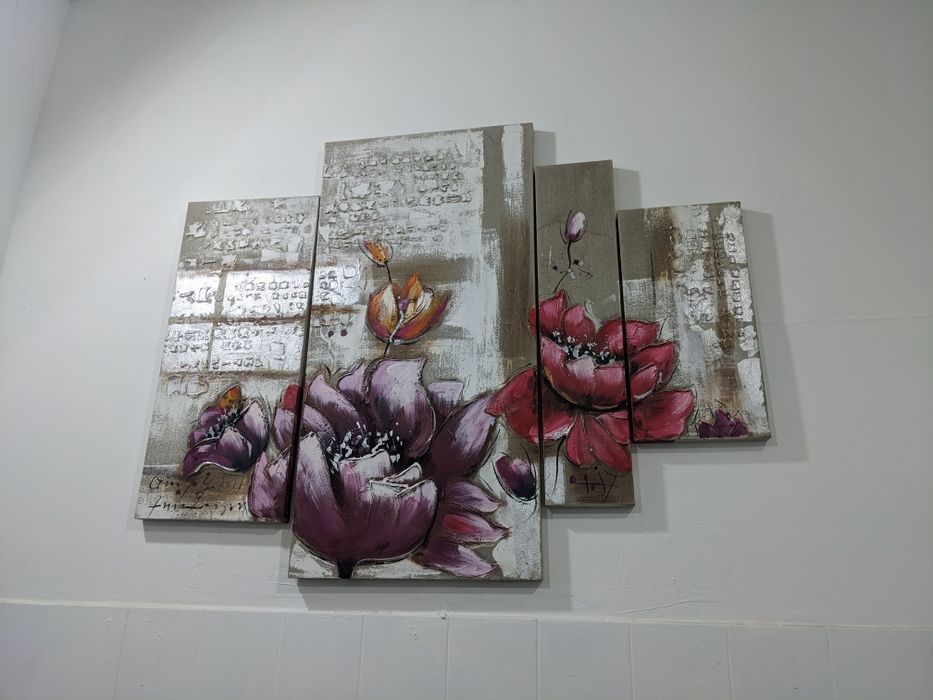 Модульная картина и обычная картина