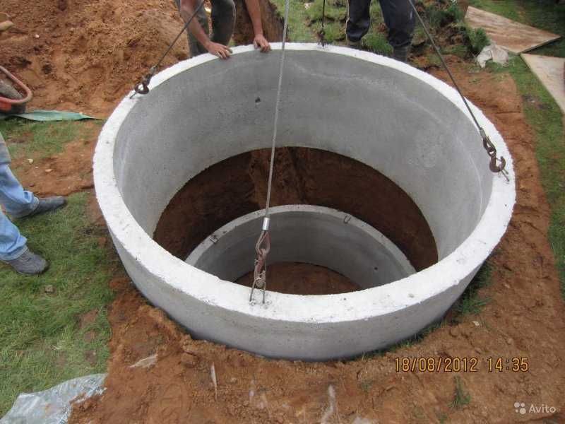 Бетонен ПРЪСТЕН за шахта.. ТРЪБИ за кладенци
