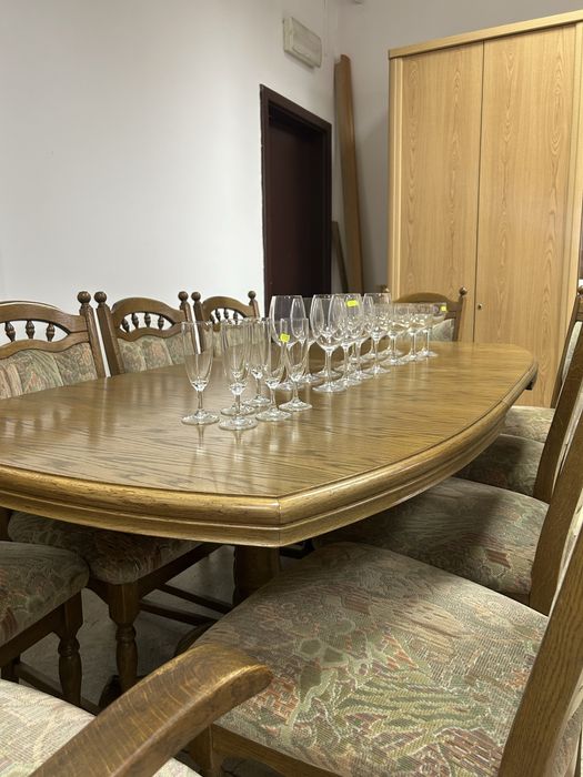 Set masa cu 10 scaune