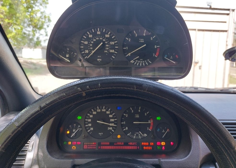 Дооснащение приборной панелью High BMW E38/E39/E53