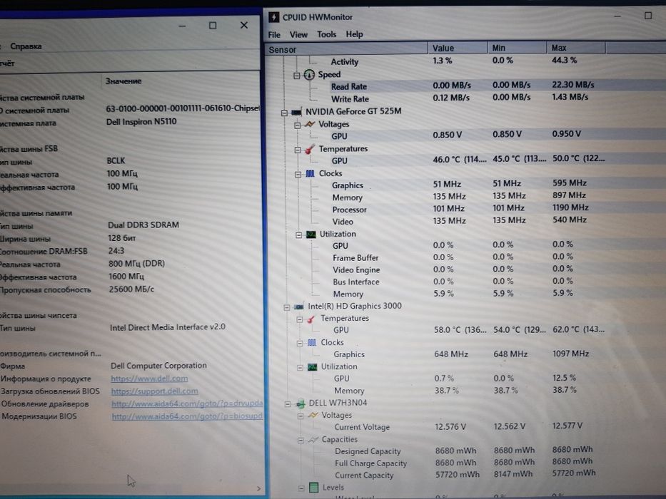 Dell inspiron N5110 I7