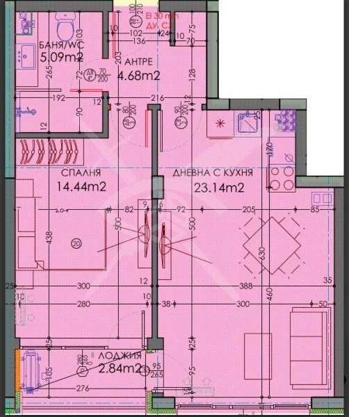 Продава се Двустаен апартамент в Пловдив, Тракия - 72 кв.м за 1303 €/кв.м - Снимка #6
