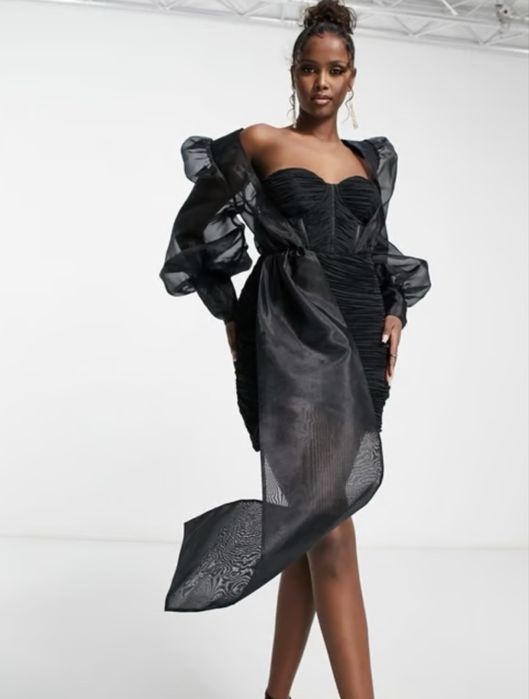 Rochie Asos corset / bijuterie