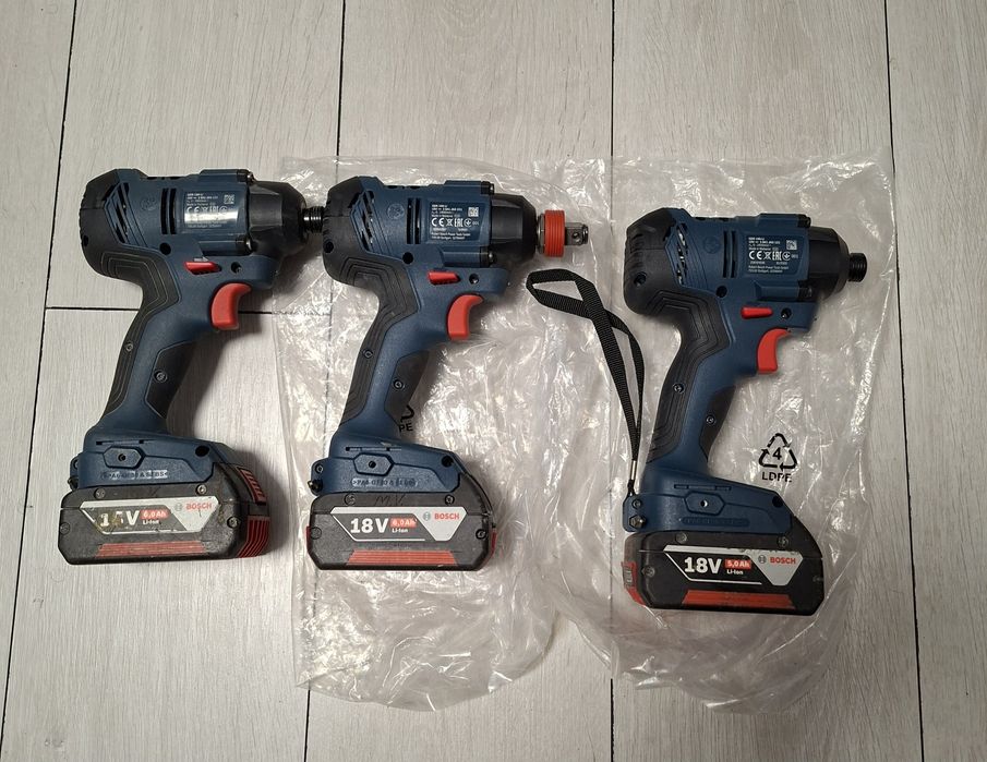 Bosch Professional GDR 180-LI 18V – mașină de înșurubat cu impact, cu
