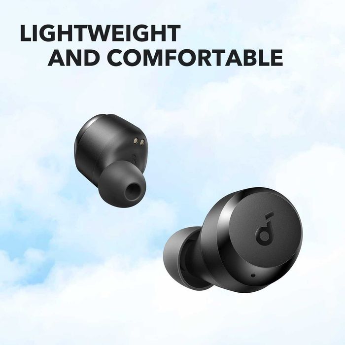 Soundcore от Anker A20i безжични слушалки, Bluetooth 5.3,ЧЕРЕН И ЛИЛАВ