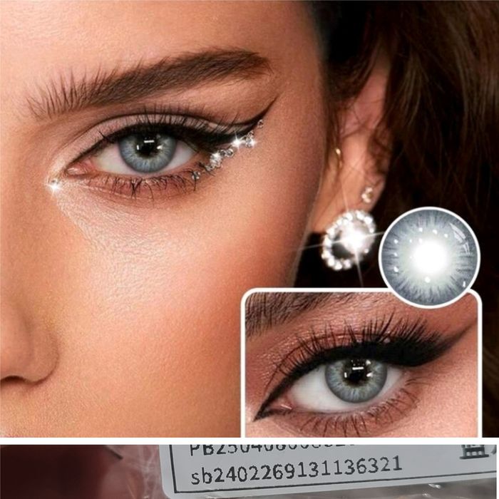 Контактни  цветни едногодишни лещи- без диоптър