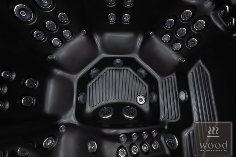 Jacuzzi Positano LUX – 5 persoane, FULL OPTION, design MAT Premium