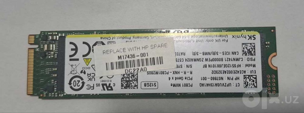 512 gb Ssd Sk hynix PC801