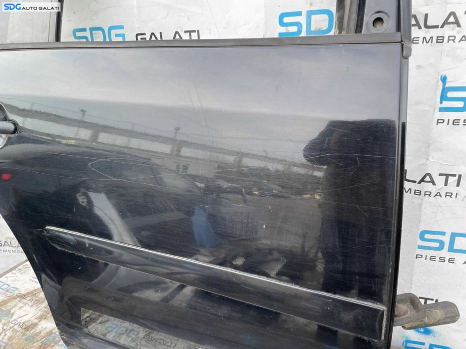 Usa Usi Portiera Portiere Spate Dreapta cu Inceput Rugina Volkswagen Touran 2003 - 2007 [X2958]