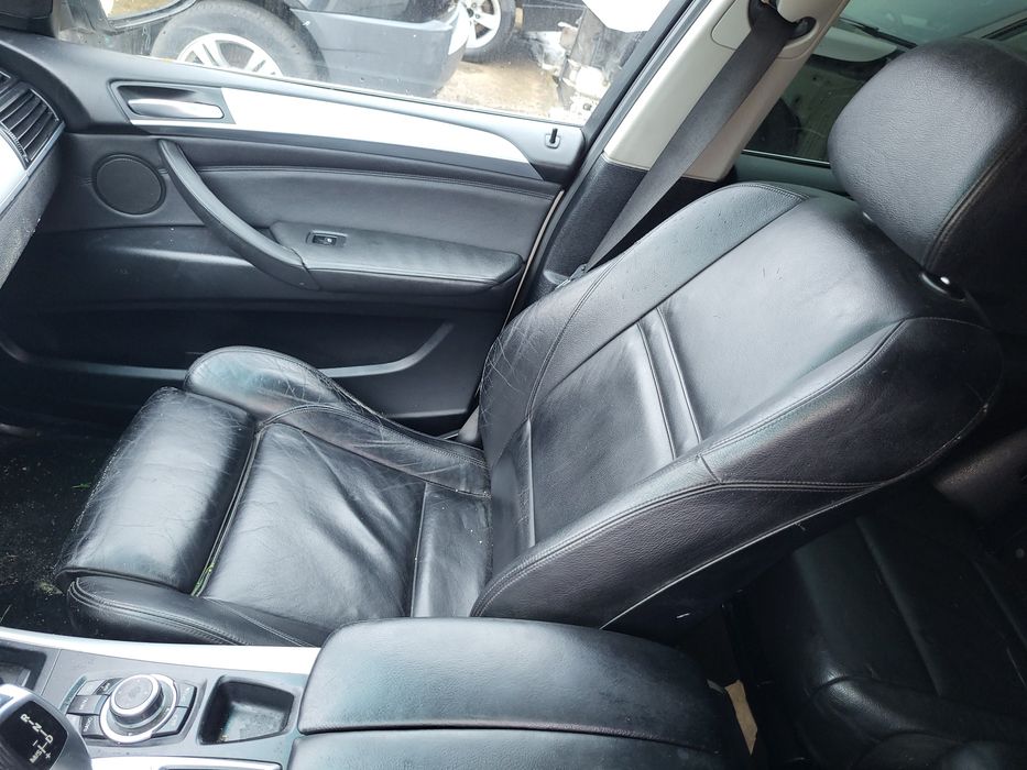 Interior electric recaro piele neagra incalzit bmw x5 e70