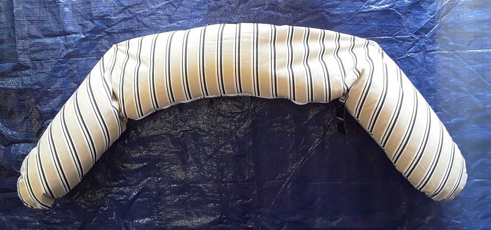Pernă multifunctionala 20 x 140 Cm cu husă detesabila din bumbac bio