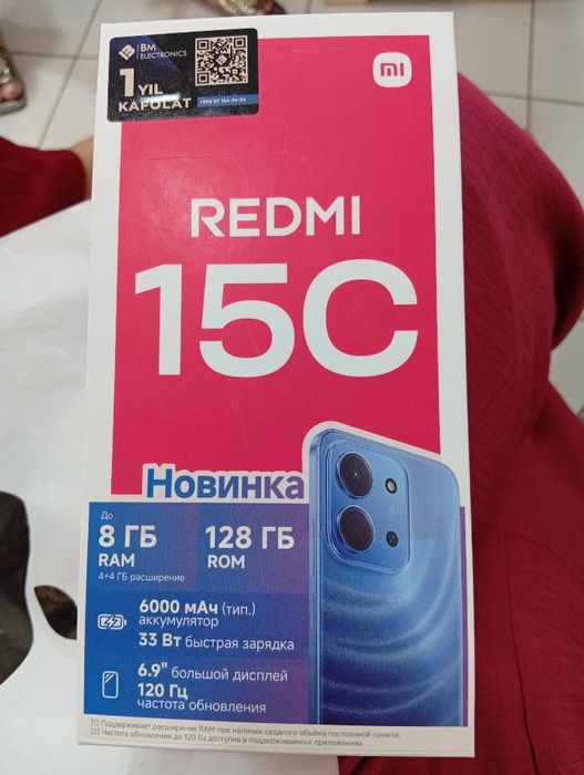Redmi 15C xolati zur