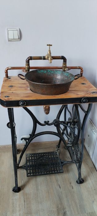 Vând chiuveta ornamentala rustică industrială