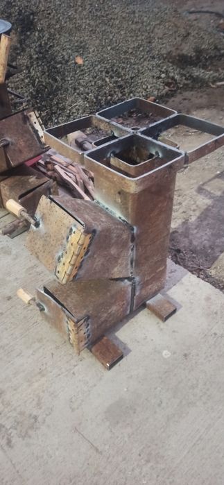 Печь  ракета .Печь