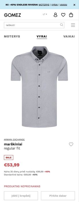 Armani Exchange Shirt M