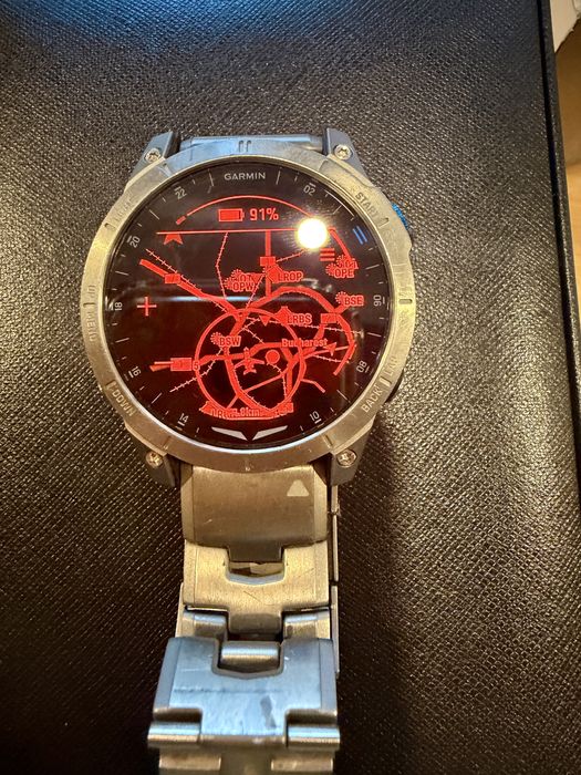 Ceas Garmin D2 Mach 1 Aviator titaniu