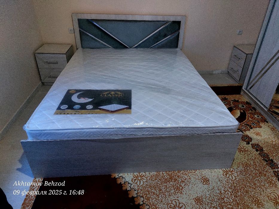 Dvuxspalniy krovat , 2kishilik yotok kravat двухспалний  bez matras