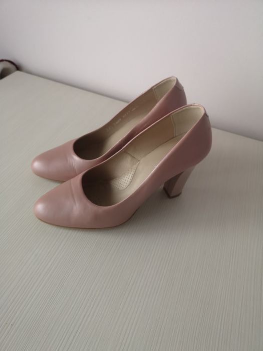 Pantofi piele roz benvenuti
