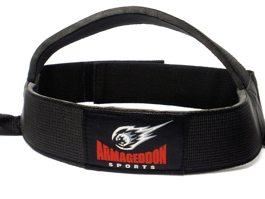 Шлем за трениране на врат с метална верига (оглавник)