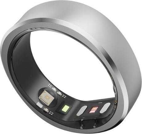 RingConn smart ring culoare Silver marime 8 in stare foarte buna