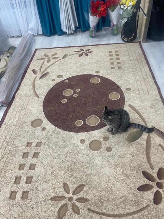 Ковер в хорошем состоянии