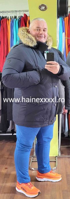 Tommy Hilfiger Parka Hampton, puf si pene, 3 xl american talie 150 cm