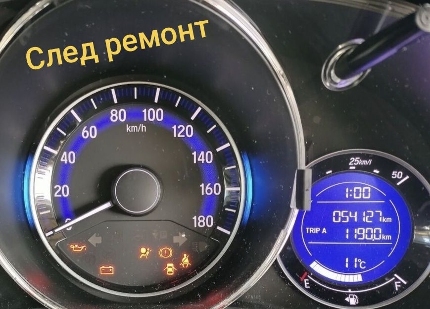 Поправка на дисплей за Honda Jazz / Fit mk3