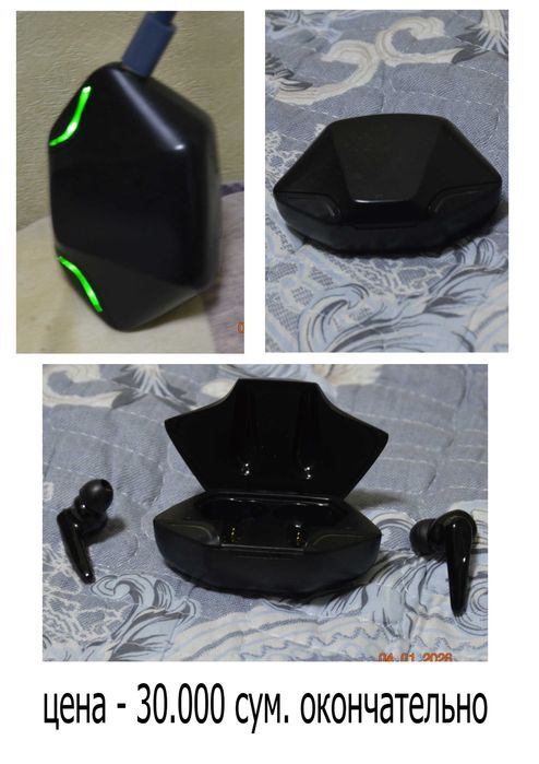 o'zbek tilini bilmayman - AIR PODS (смотрите фото, описание)