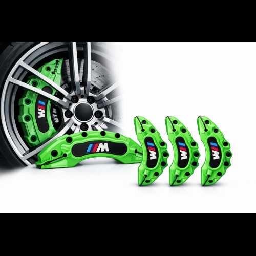 Капаци за спирачни апарати БМВ BMW M POWER комплект 4 броя зелени