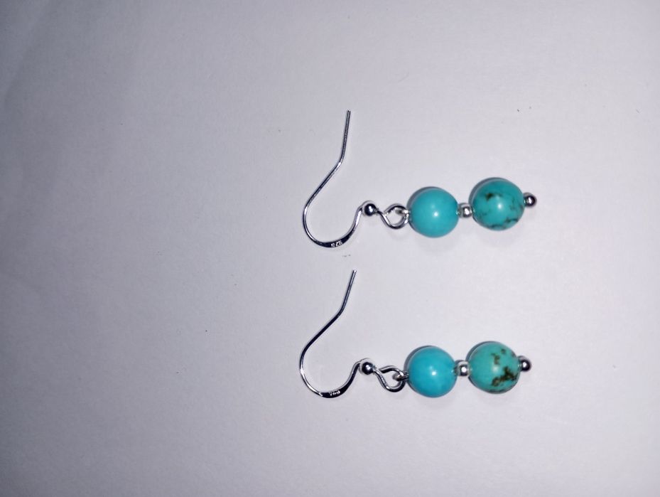 Set din argint cu Turcuaze naturale