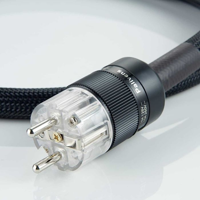 Pailvens HiFi Power Cord захранващ кабел за високоговорители с3 извода