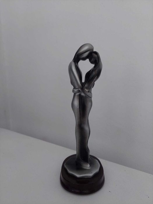 Statuetă mireasa si mire – Argintie si elegantă