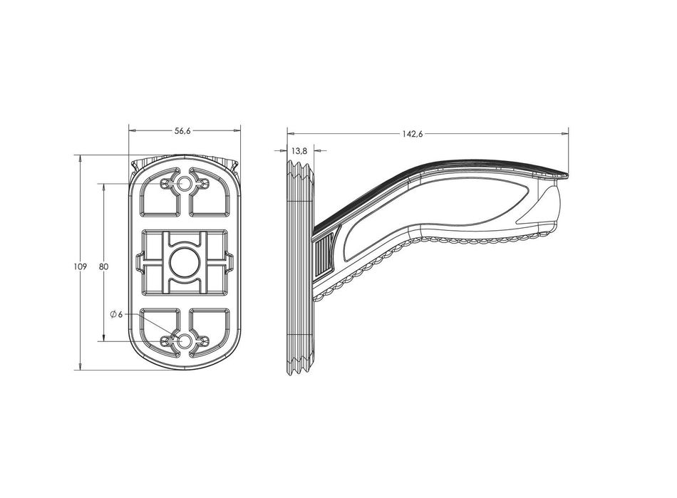 2бр. Рогчета "Кобра" с Мигач Неон Ефект или Динамичен "Бягащ" 12-24V