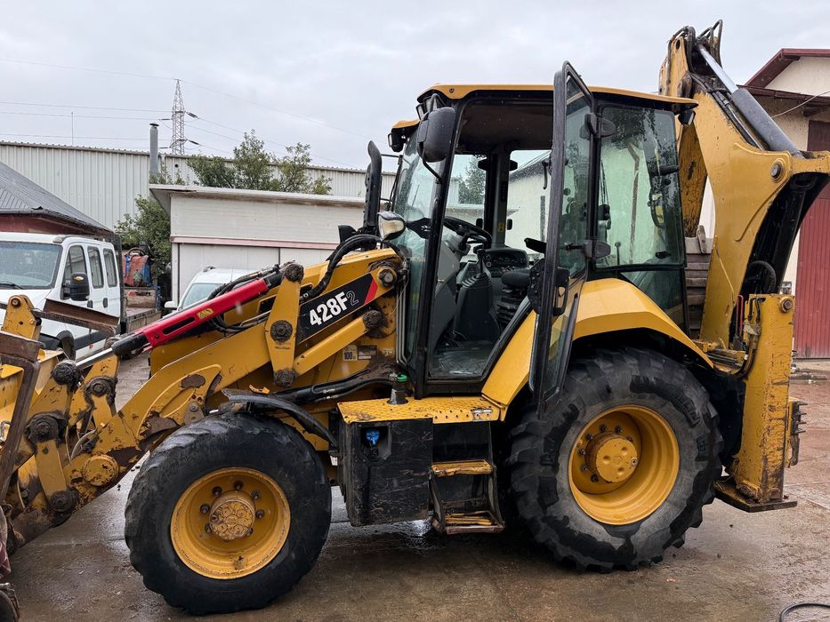 Caterpillar 428F2 Propietar de nou, utilaj la lucru, se poate proba oricand