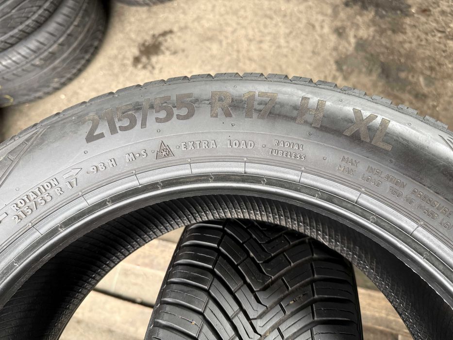 2x Anvelope Vara 215/55 R17 - Continental All Season Contact XL