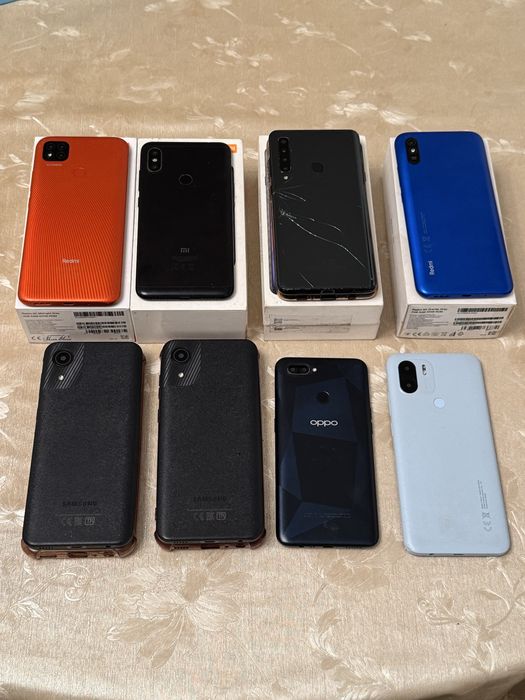 Продам телефоны от 15000 тысяч samsung,xiaomi