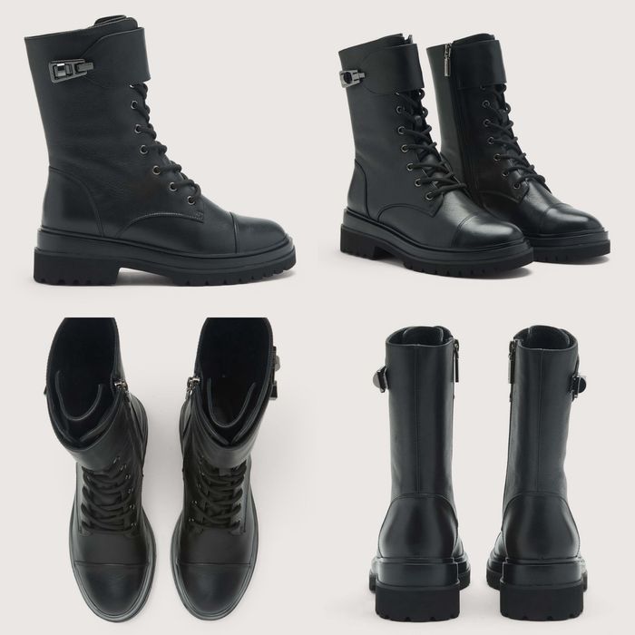 Coccinelle Кожени ботуши 39 номер , нови