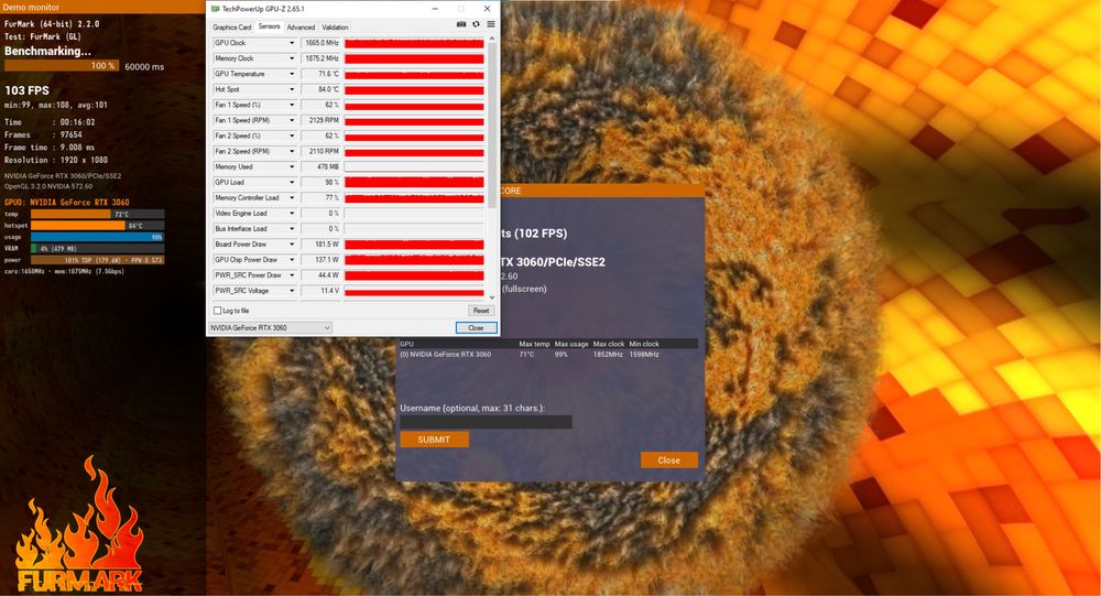 Видеокарта RTX 3060 12Gb
