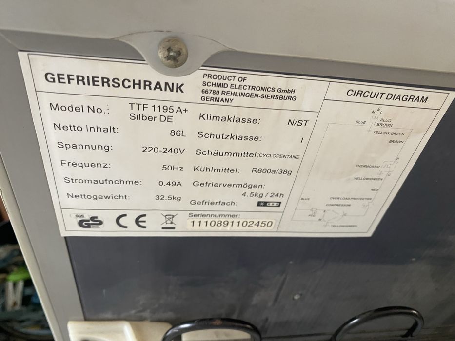 Congelator cu 3 sertare