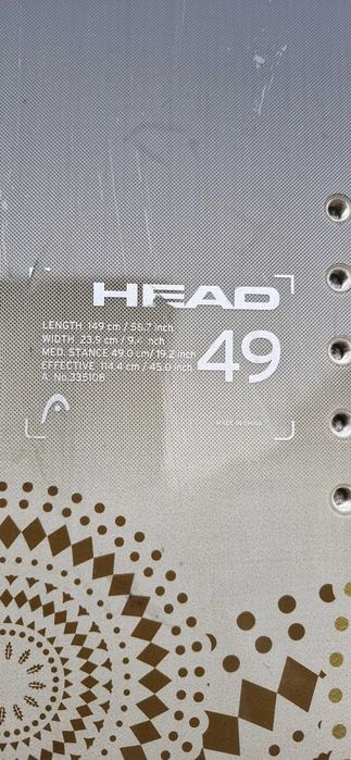 Сноуборд Snowboard Head Tiara 149cm