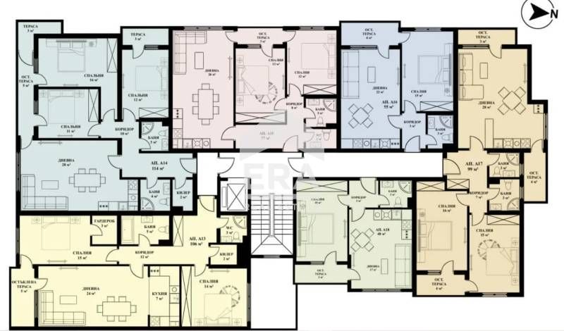 Продава се Четиристаен апартамент в София, Люлин 5 - 135 кв.м за 873 €/кв.м - Снимка #1