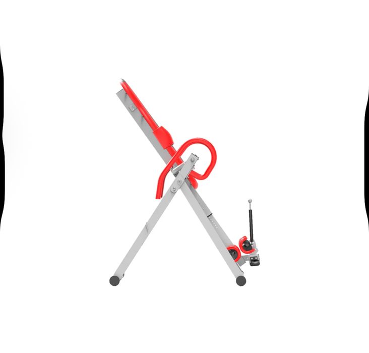 Инверсионный стол Genau Fitspine EA-350 красный