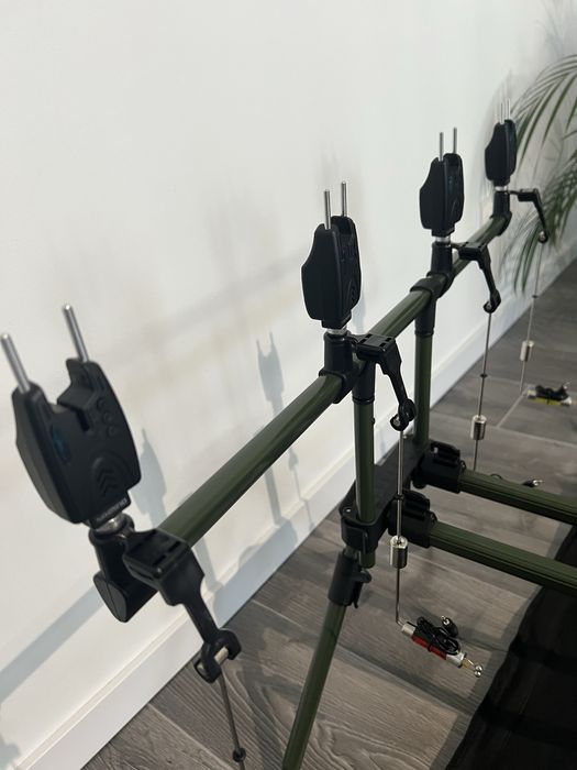 Set Rod Pod 4 posturi EastShark + Set 4 Senzori SAIMINO + 4 Swingheri