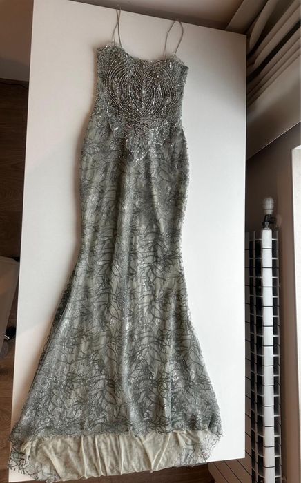 Елегантна рокля Julia Kontogruni, S размер, с корсет и фини камъчета