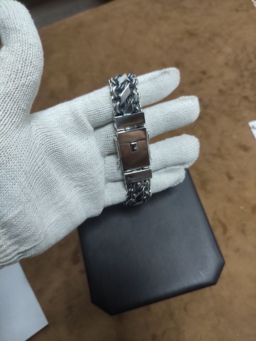 Серебро Браслет Бисмарк