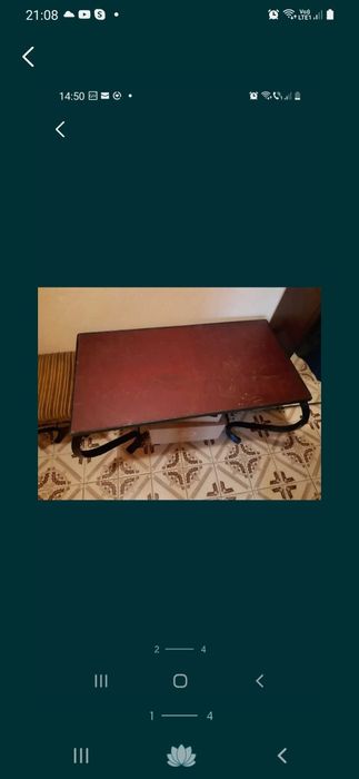 Masa fier forjat masiv si scaune