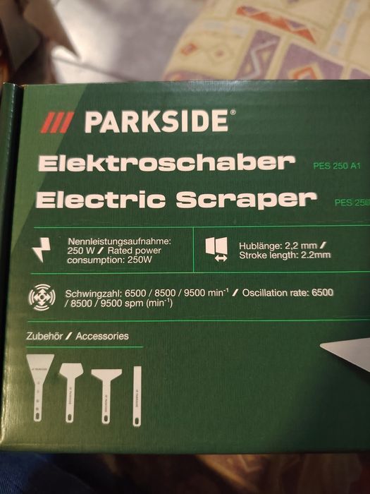 електрически скрепер Parkside PES 250 A1